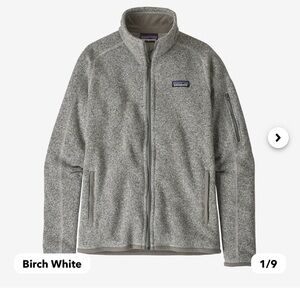 Grey Patagonia zip up